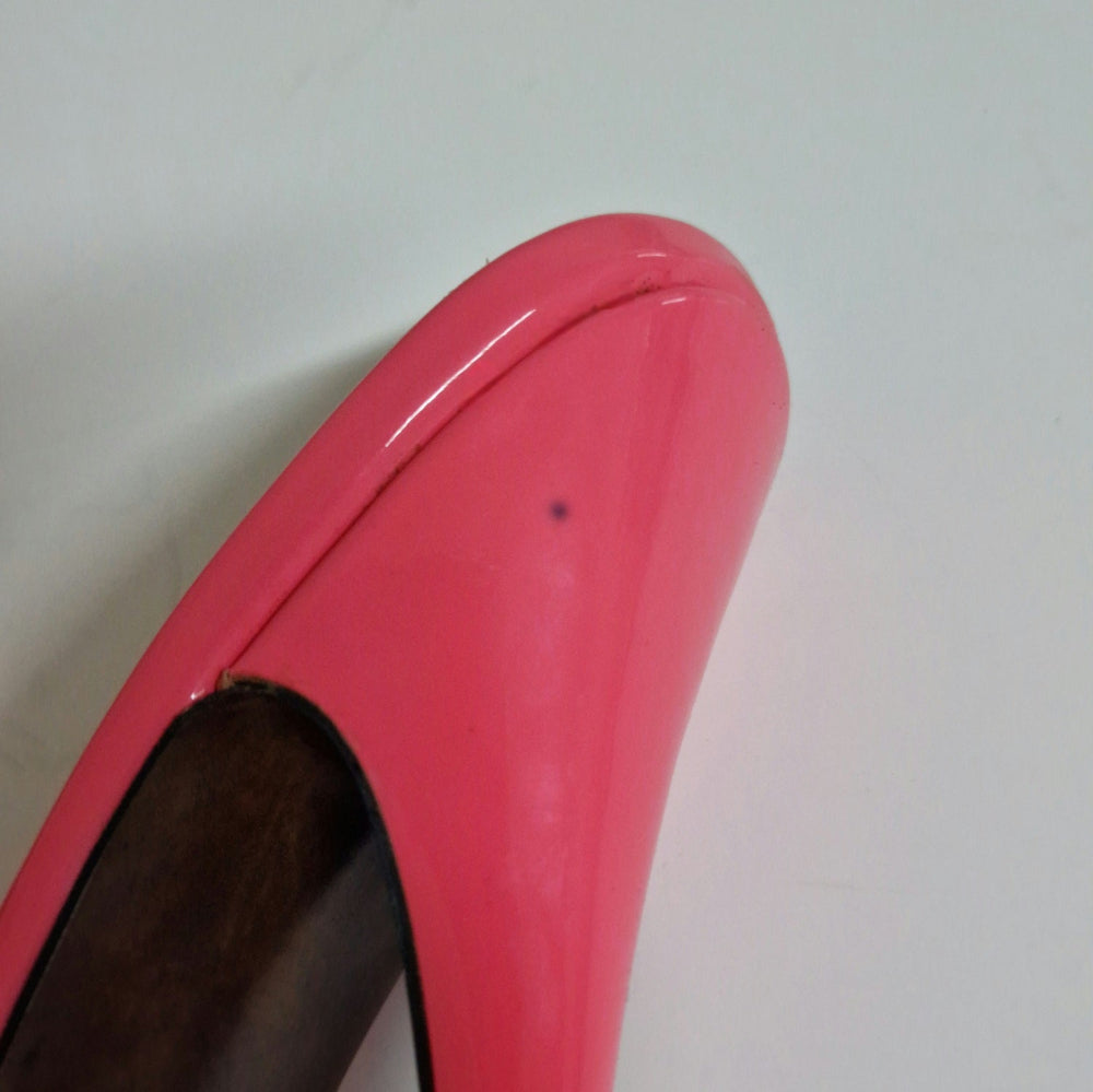 Patent Leather Mule. Sample sale. UK 5.