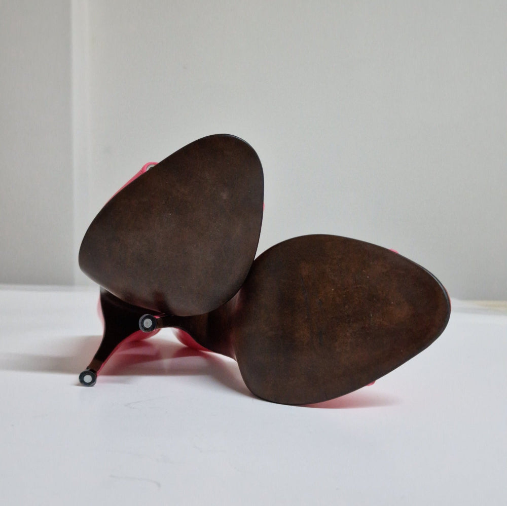 Patent Leather Mule. Sample sale. UK 5.