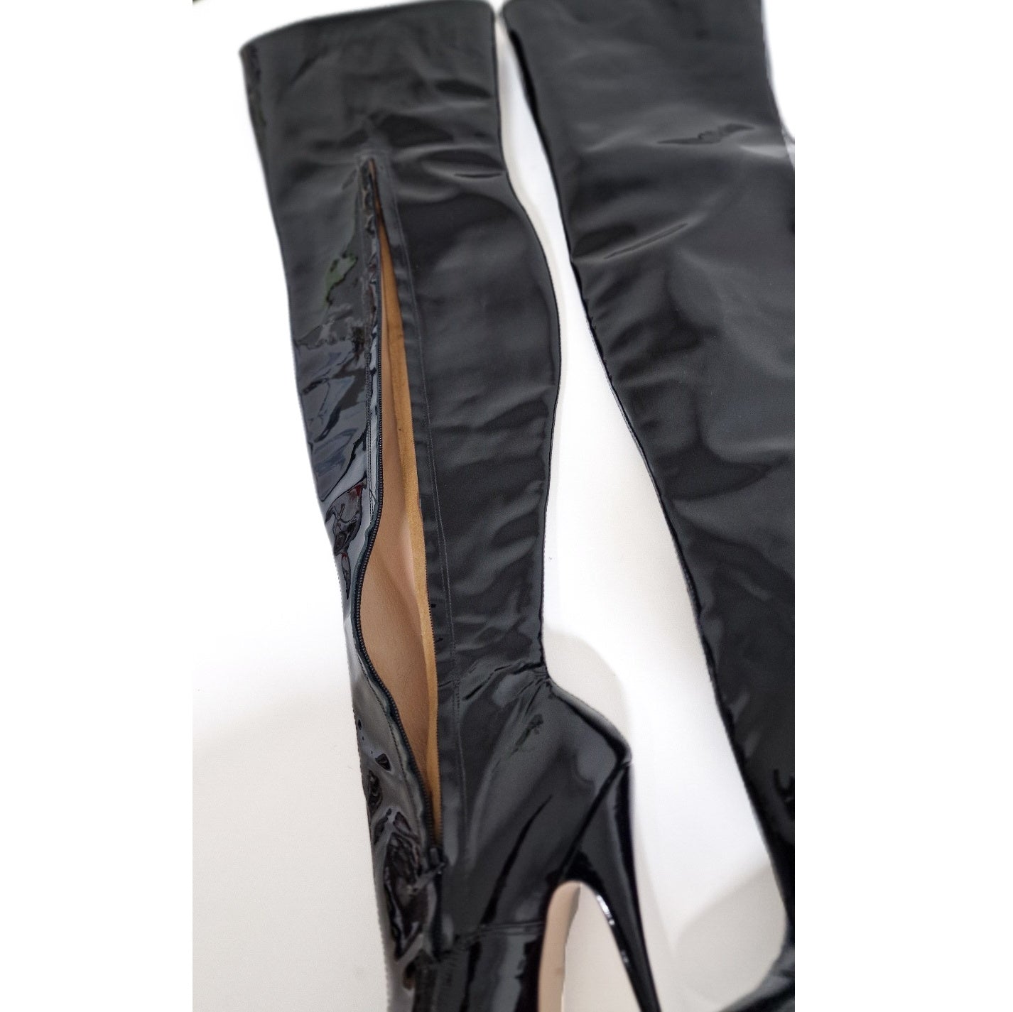 Overknee Stiletto Boots. Sample Sale. UK 7. EU 40.